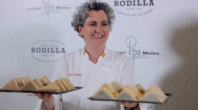 Rodilla y la chef Pepa Muñoz se unen para defender la calidad y el origen de la gastronomía