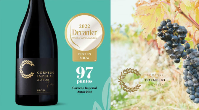 Cornelio Imperial Autor 2018, elegido como uno de los mejores vinos del mundo