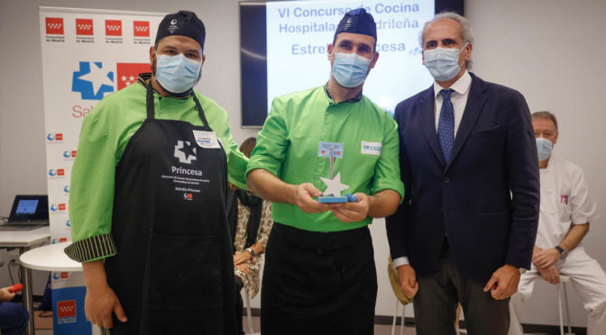 VI Edición ‘Estrella Princesa’ 2022 al mejor menú navideño hospitalario de la Comunidad de Madrid